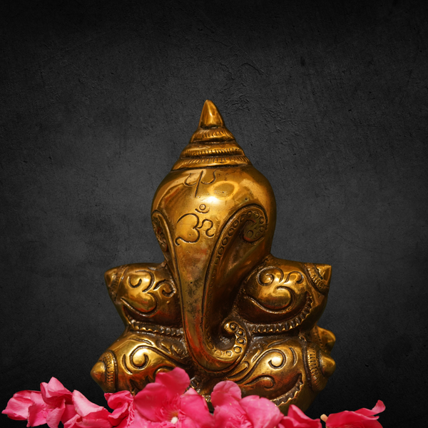 Divya Siddhi Ganesha – Handcrafted Brass Ganesh Idol for Home Temple, Vastu Blessings & New Beginnings | Hindu Elephant God Murti for Prosperity & Success